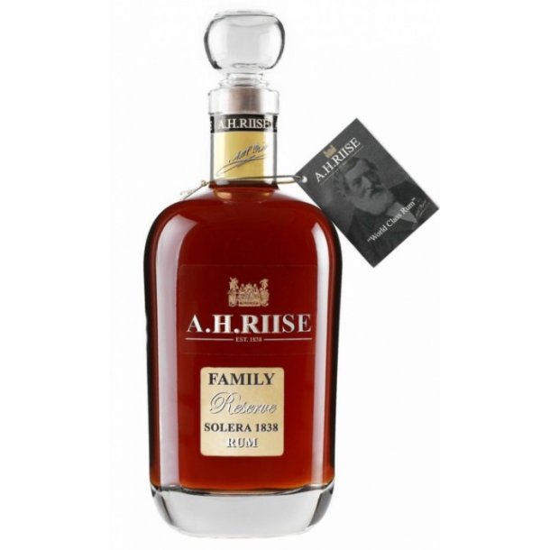 A. H. Riise Family Reserve Solera 1838 Rum 42%