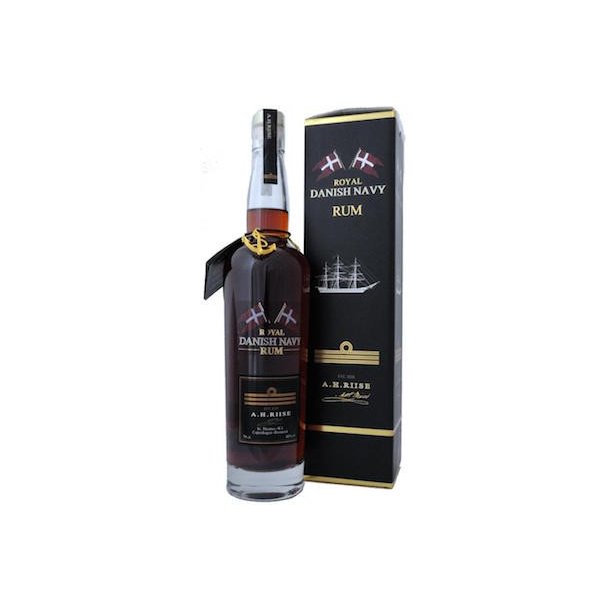 A. H. Riise Royal Danish Navy Rum 40% 70cl