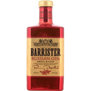 Barrister Russian Gin Small Batch Rusland 70 cl 43%