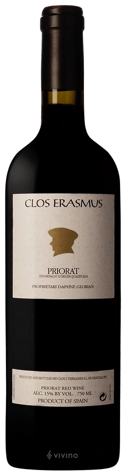 Clos Erasmus - Priorat - RISSKOV VINLAGER ApS