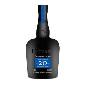 Dictador, Solera System Rum Aged 20 Years 40% 70cl