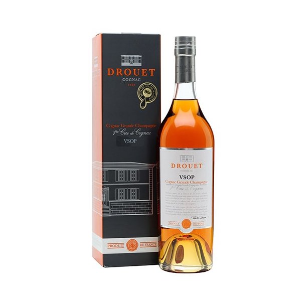 Drouet VSOP Cognac Grande Champagne - 40% 70 cl.