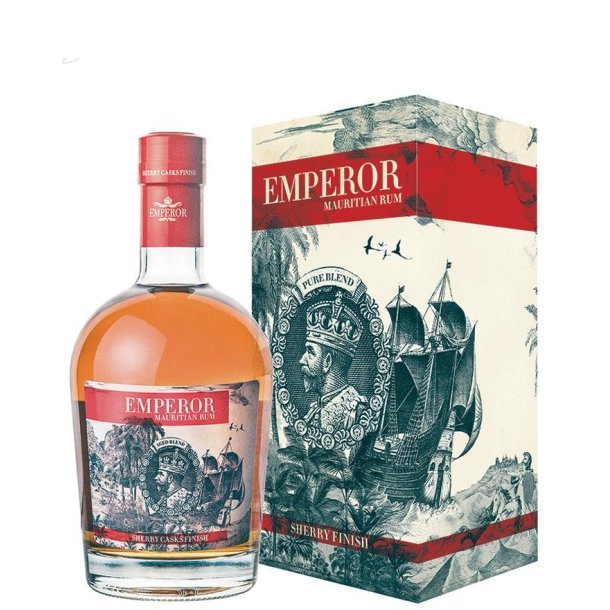 Emperor Rom Sherry Finish Premium Mauritian Blended Rum 40%