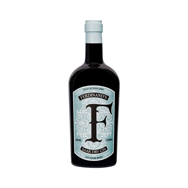 Ferdinand's Saar Dry Gin -Navy Strength Gin - 66,6% 50 cl