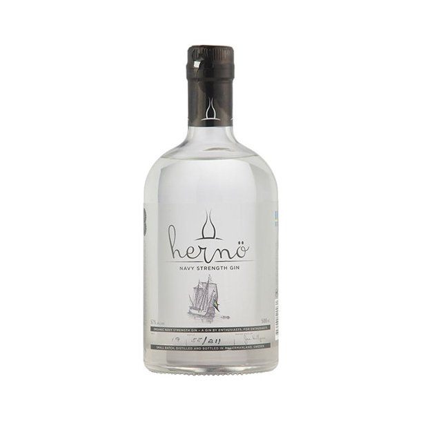 Hern&ouml; Navy Strength Gin - 57% 70 cl.