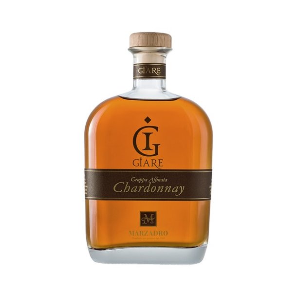 Marzadro Giare Grappa Affinata Chardonnay - 45% 70 cl.