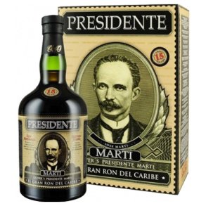 Presidente El Gran Ron del Caribe 15 r 40% 70cl