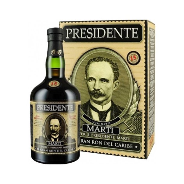 Presidente El Gran Ron del Caribe 15 r 40% 70cl