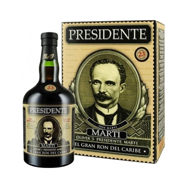 Presidente El Gran Ron del Caribe 23 r 40% 70cl,