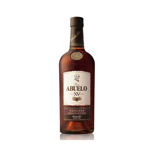 Ron Abuelo XV 15 r Napoleon Cognac Cask Finish 40% 70cl - Rom fra Panama