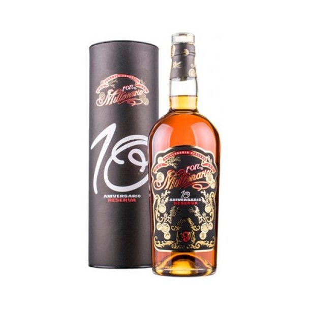 Ron Millonario,10th Aniversario Reserva 40% 70cl